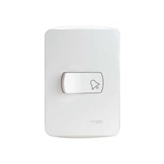Pulsador Campainha 4x2 10a Miluz Branca - Schneider