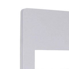 Placa 2 Postos 4x4 Orion Gamma Silver - Schneider
