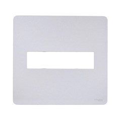 Placa 2 Postos 4x4 Orion Gamma Silver - Schneider