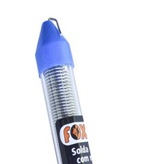 Estanho Liga 63/37 Tubo 4m - Foxlux