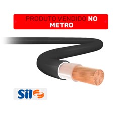 Cabo Flexível 4mm² 0,6/1kv 90° Preto - Sil