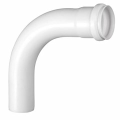 Curva Soldável Longa 20mm 90° Branco - Maasster Plasticos