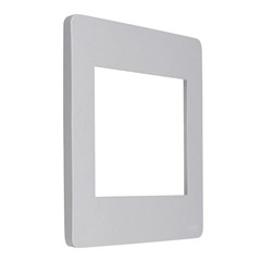 Placa 6 Postos 4x4 Prata Orion Gamma Silver - Schneider
