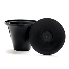 Caixa Aterramento 18x14x85mm² Preta