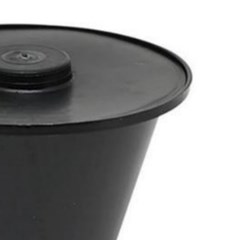 Caixa Aterramento 18x14x85mm² Preta