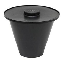 Caixa Aterramento 18x14x85mm² Preta