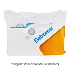 Quadro Distribuição Embutir 36 Disjuntores Branco - Eletromar