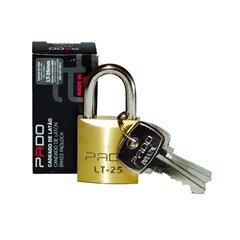 Cadeado Latão 25mm² - Pado
