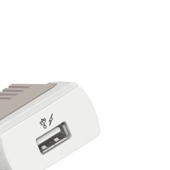 Módulo Tomada Usb 5.1vdc 1a Miluz Branca - Schneider