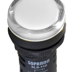 Sinalizador Led 110v Branca - Soprano
