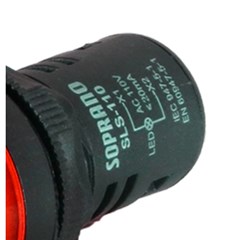Sinalizador Led 110v Vermelho - Soprano