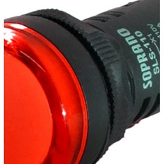 Sinalizador Led 110v Vermelho - Soprano