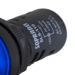 Sinalizador Led 110v Azul - Soprano