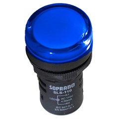 Sinalizador Led 110v Azul - Soprano