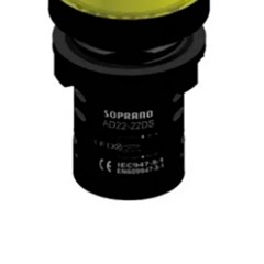 Sinalizador Led 220v Amarela - Soprano
