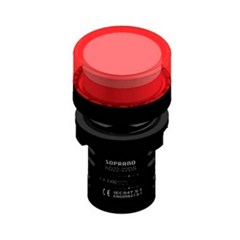 Sinalizador Led 220v Vermelho - Soprano