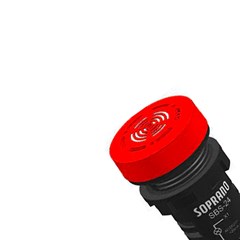 Sinaleiro Luminoso E Sonoro 24vcc - Soprano