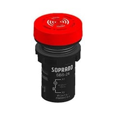 Sinaleiro Luminoso E Sonoro 24vcc - Soprano