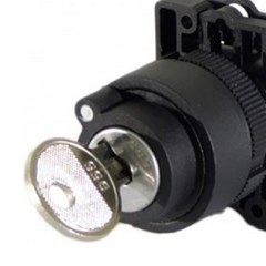 Comutador Botão Rotativo C/Chave 2p 1 Na - Soprano