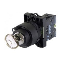 Comutador Botão Rotativo C/Chave 2p 1 Na - Soprano