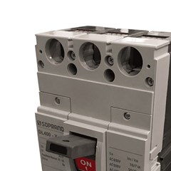 Disjuntor Caixa Moldada 3p 400a Dl400-X - Soprano