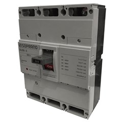 Disjuntor Caixa Moldada 3p 600a Dl630-X - Soprano