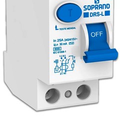 Interruptor Diferencial 2p 25a 30ma - Soprano
