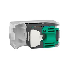 Módulo Tomada Rj45 Cat. 5 Miluz Branca - Schneider