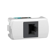 Módulo Tomada Rj45 Cat. 5 Miluz Branca - Schneider