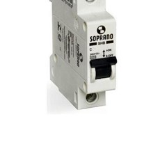 Disjuntor 1p 63a Curva C 3ka - Soprano