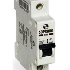 Disjuntor 1p 63a Curva C 3ka - Soprano