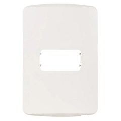 Placa 1 Posto 4x2 Miluz Branca - Schneider