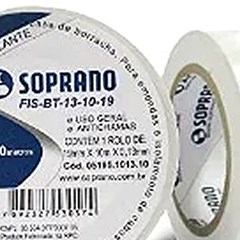 Fita Isolante 19mm Branca 10m - Soprano