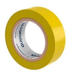 Fita Isolante 19mm Amarela 10m - Soprano