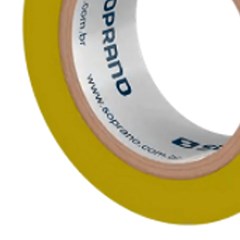 Fita Isolante 19mm Amarela 10m - Soprano