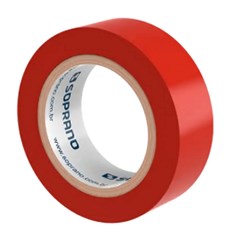 Fita Isolante 19mm Vermelho 10m - Soprano