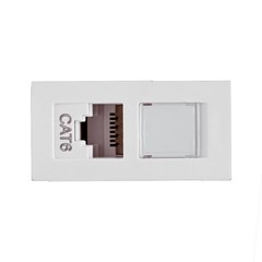 Modulo Tomada Rj45 - Soprano Cat. 6 Revita - Branco