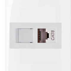 Modulo Tomada Rj45 - Soprano Cat. 6 Revita - Branco