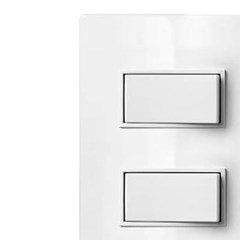 Interruptor 2s Simples - Soprano 10a Revita - Branco