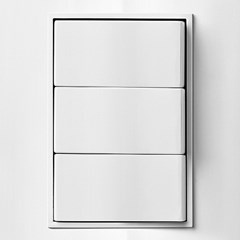 Interruptor 3s Simples - Soprano 10a Revita - Branco