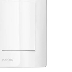 Placa Cega 4x2 - Soprano 4x2 Revita - Branco