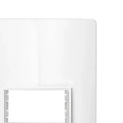 Placa 1 Posto 4x2 - Soprano 4x2 Revita - Branco