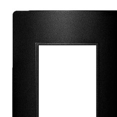 Placa 3 Postos 4x2 - Soprano Revita Carbono