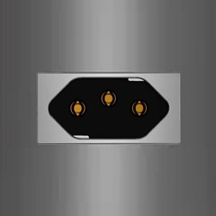 Modulo Tomada 2p+T - Soprano 10a Revita Con