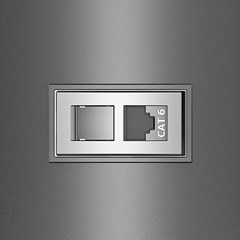 Tomada Rj45 - Soprano Cat. 5 Revita Concreto