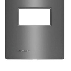 Placa 1 Posto 4x2 - Soprano Revita Concreto