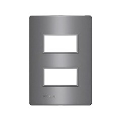 Placa 2 Postos 4x2 - Soprano Afastado Revita Con