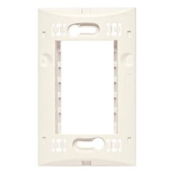 Suporte 4x2 3 Mod. - Soprano Brava - Branco