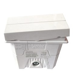 Módulo Interruptor Simples Duplo 10a Orion Branca - Schneider