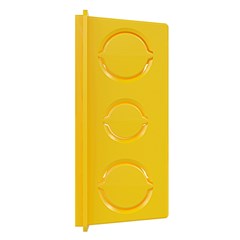 Caixa 4x2 Pvc Amarela - Fortlev